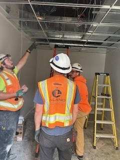 Plan for ceiling work